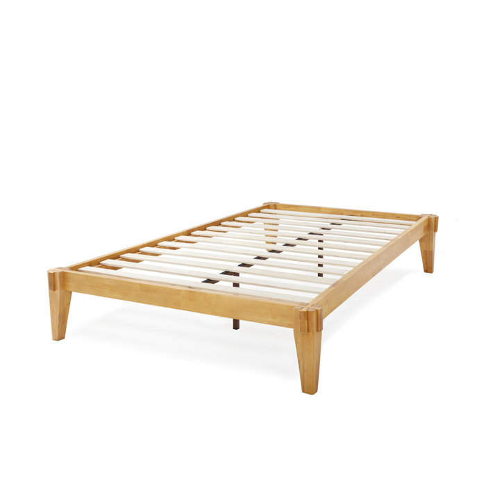 Oliver Jamerian Solid Wood Platform Bed Frame Without Headboard